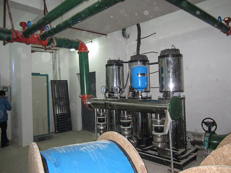 長沙岳麓區馨香雅苑地下生活水泵低頻噪音治理工程現場照片 長沙岳麓區馨香雅苑地下生活水泵低頻噪音治理工程現場照片